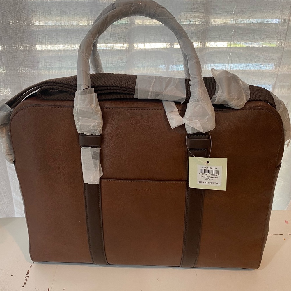 Fossil Evan work bag suitcase